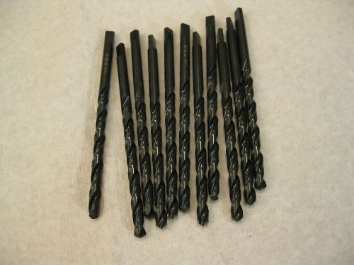 3/16&#034; Precision Twist Jobber Drills 11 pc lot