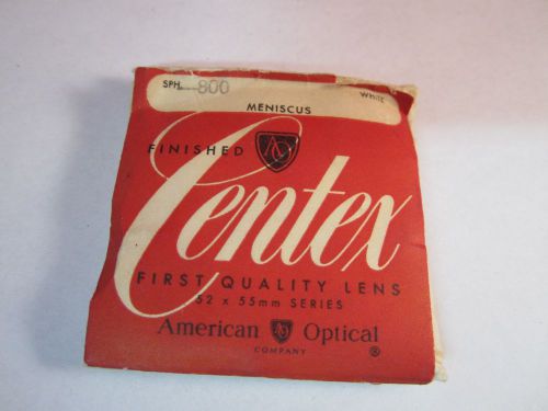 OPTICAL LENS AMERICAN OPTICS -8.00 MENISCUS AS IS BIN#C6