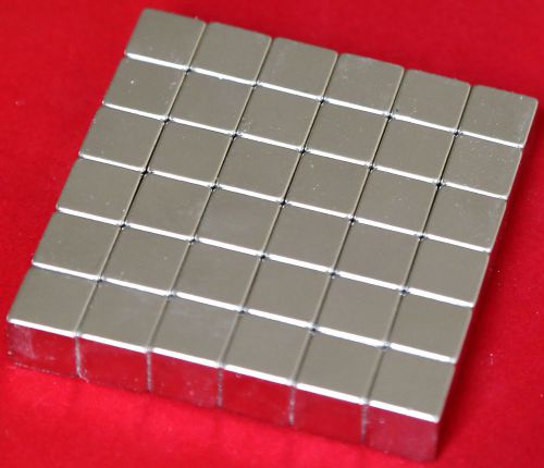 Wholesaling 48 n48 neodymium magnets-1/2&#034;x1/2&#034;x1/2&#034; cube for sale