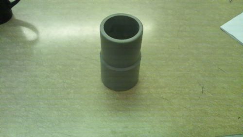 2&#034; Vacuum Hose Cuffs, Threaded, Gray