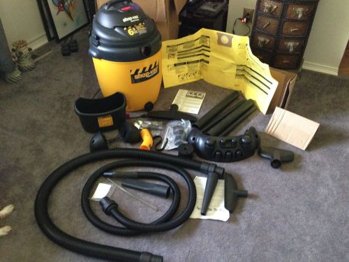 Shop-vac 92p650c / 9609810 22-gallon 6.5-peak hp industrial pump wet/dry vacuum for sale