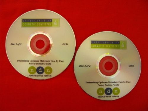 Determing Optimal Materials - 2 DVD Set - Dental DVD - Cosmetic Dentistry