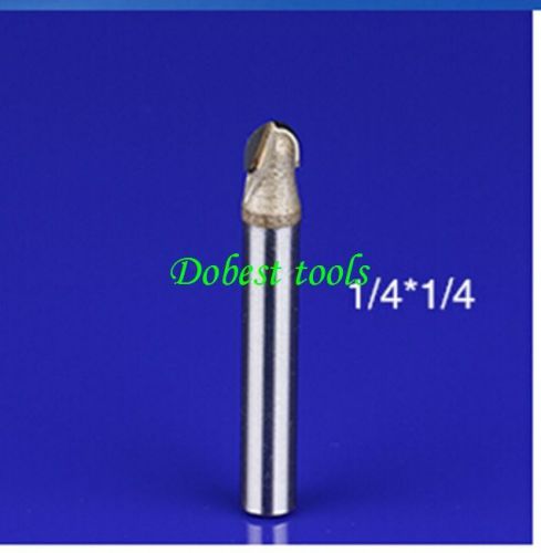 1pcs cove box round nose cnc mills router bits 1/4 1/4 for sale