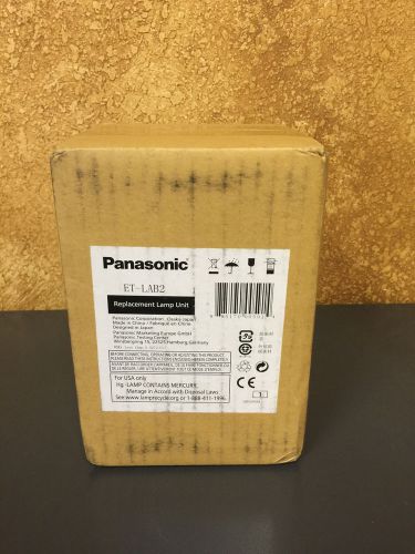 NEW GENUINE PANASONIC ET-LAB2 Lamp - SEALED