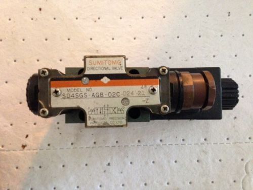 Sumitomo SD4SGS-AGB-O2C-D24-21 Directional Valve