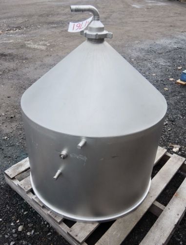 90 GALLON STAINLESS STEEL TANK