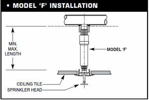 F3-175 Adjustable drop nipple box of 35  BOX of