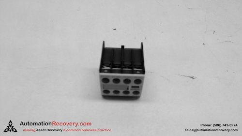 SIEMENS 3RH1911-1FA31 CONTACT BLOCK AUXILIARY 3NO 1NC TOP MOUNT 10A, NEW*