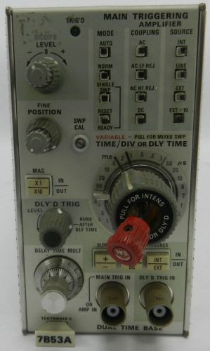 Tektronix 7B53A Dual Time Base PARTS-AS-IS *D2D