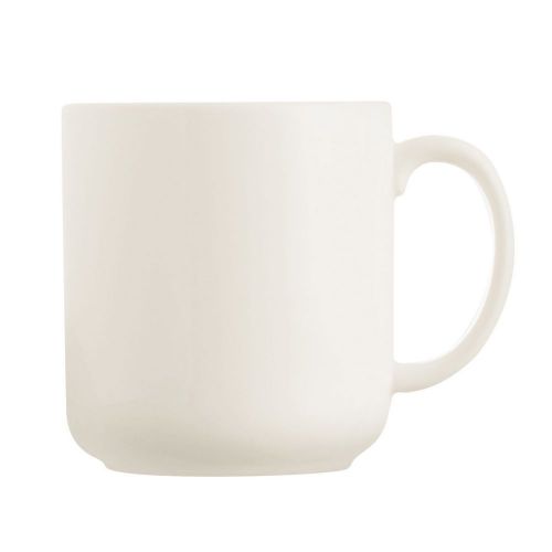 Cardinal G3752 Arcoroc Daring White Porcelain 10 Oz. Cup - 24 / CS