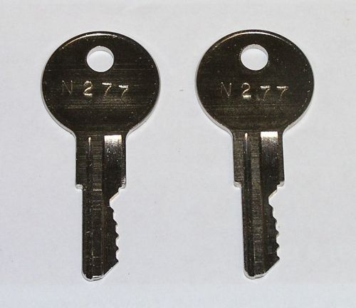 2 - N277 Security System Panel Keys Fits Napco