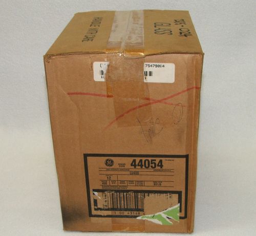 GE Sodium High Pressure Lucalox LU400 400W Bulb 44054 Qty 12 New