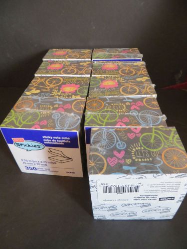 7300 staples stickies 18 packs of 350 sticky notes [9]bicycle [9] graffiti for sale