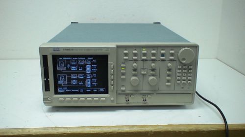 TEK AWG520 1Hz-100MHz (10MHz Synthesized) 2 Ch Arbitrary Waveform Generator op:3