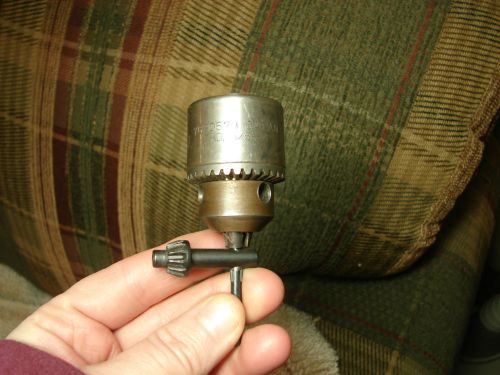 Used Jacob&#039;s Multi-craft drill chuck 1/16&#034; -3/8&#034; cap 3/8&#034;x 24 thread MT LOT 2