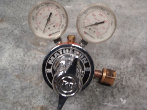 Matheson Pressure Regulator Model 8h-296, CGA 540 Oxygen