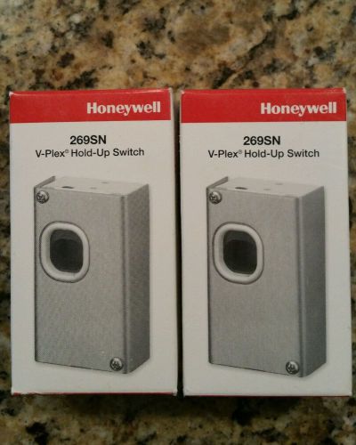 Lot of 2 Honeywell 269SN V-Plex Hold-Up Switch Intrusion Ademco