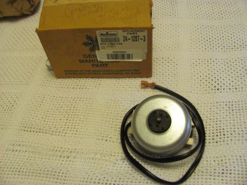 Manitowoc Condensor Fan Motor 24-1287-3 Genuine Part. NEW. Ice Machine.MTR.Cond.