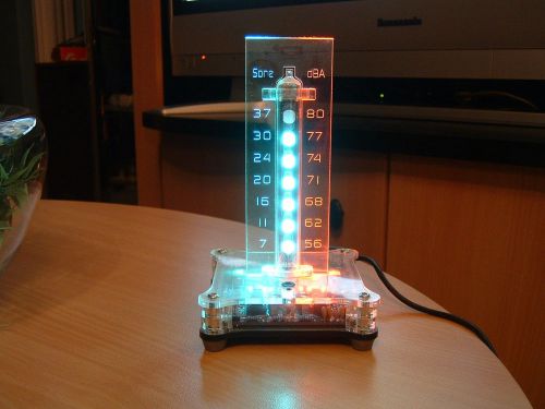 nixie tube SPL sound meter