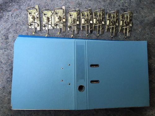 x12 Blue BINDERTEK Binders, 2 Inch, 2 Ring - great condition