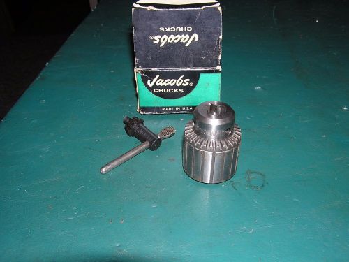 Jacobs Chuck  #32B  capacity  0-3/8,  thread   1/2-20,   MADE   IN   USA