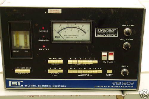 Columbia Scientific Industries CSI1600 Nitrogen Analyze