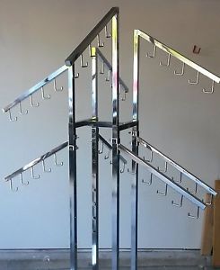 Handbag Display Rack - Chrome Finished