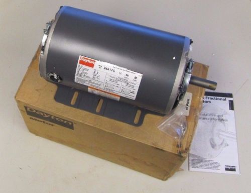 DAYTON 3K617G 3/4 HP 1725 RPM 115/208-230 1PH BELT DRIVE FAN AND BLOWER MOTOR