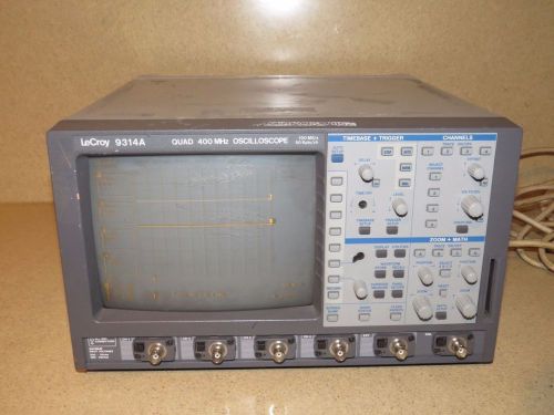 LECROY 9314A QUAD 400MHZ OSCILLOSCOPE (LQ3)