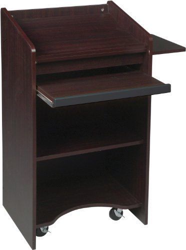 Balt Floor Lectern Mahogany Mooreco Balt and Bestrite B-27508 Kitchen &amp; Dining F