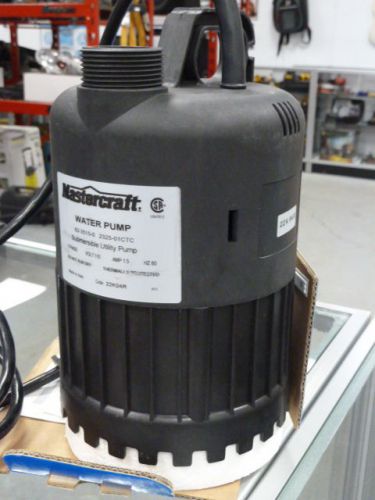 Mastercraft Submersible Utility Pump NEW