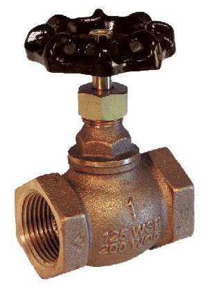 GLOBE VALVE,3/8&#034; IPS BRONZE