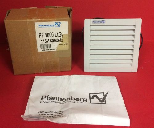 New Pfannenberg PF 1000 115V 50/60Hz 12 W Fan P/N:  11020152055