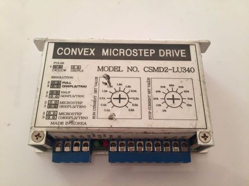 Convex csmd2-lu340 microstep motor driver for sale