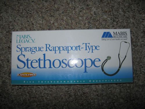 Mabis Legacy Sprague rappaport type stethoscope NAVY