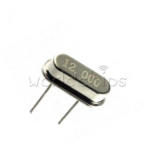 30Pcs  12.000MHZ 12MHZ 12M HZ HC-49S Crystal Oscillator NEW