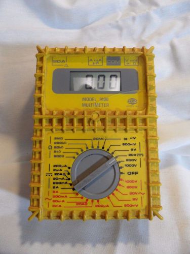 Vintage AEMC 9100 Digital Multimeter for repair or parts