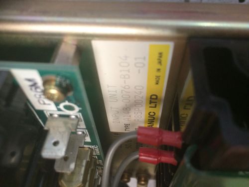 FANUC A14B-0076-B104 Input Unit