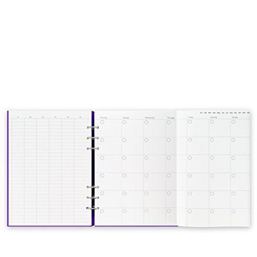 Filofax Clipbook Refillable Notebook - Purple