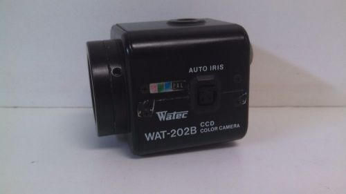 GUARANTEED! WATEC CCD COLOR CAMERA WAT-202B