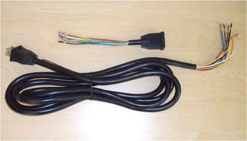 9 conductor cable with quick disconnect - hydrolic - 12 ft - ul listed - new for sale