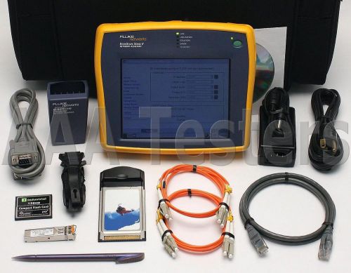 Fluke etherscope series ii 2 network assistant es2-pro-i w/ lan &amp; wlan opts for sale