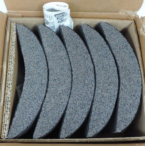 BOX OF 5 NEW NORTON 11-1/4&#034; X 2-1/8&#034; X 6&#034; GRINDING SEGMENTS 32TA30-3G13VSP, 332