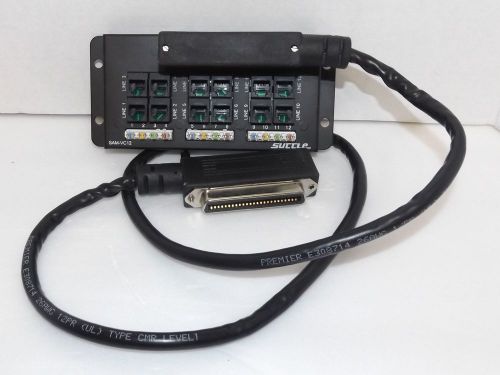 Suttle Sam VC12 Voice Module 12 Line EMTA-PBX &amp; Side Mount Cable {3335}