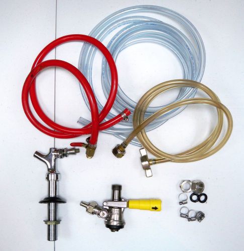 Kegerator Keg Tap, Dispensing Tap, CO2 Line, Beer Line, Extra Line, Hardware