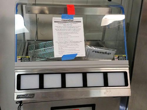 NEW Roundup DCH-220 Heated Display Cabinet  MERCHANDISER CASE Pretzels &amp; Breads