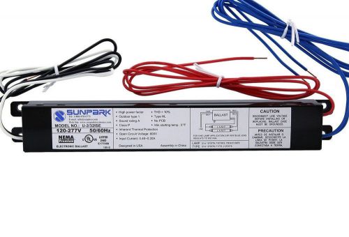 T8 Universal 2 Lamp 64W 120~277V U-2/32ISE Instant Start Fluorescent Ballast