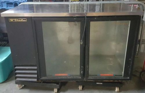 True tbb-2g back bar cooler! works great! nice &amp; cold! for sale