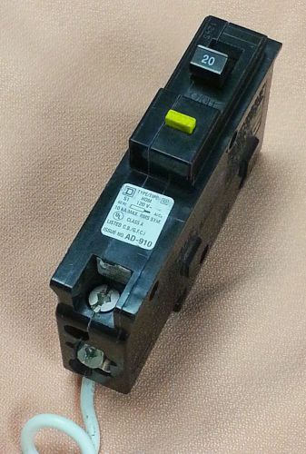 HOM120GFCI  Square D , HomeLine 20A Single Pole GFI Ground-Fault Circuit Breaker