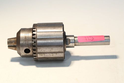 No.36B Jacobs Drill chuck 13/16&#034;-3/4&#034; capacity Straight Shank USA made